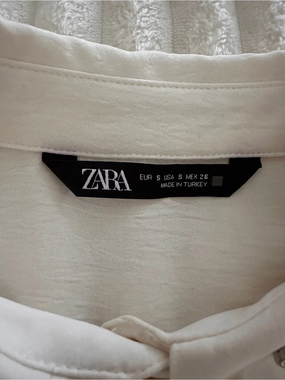 Zara blouse pearl
